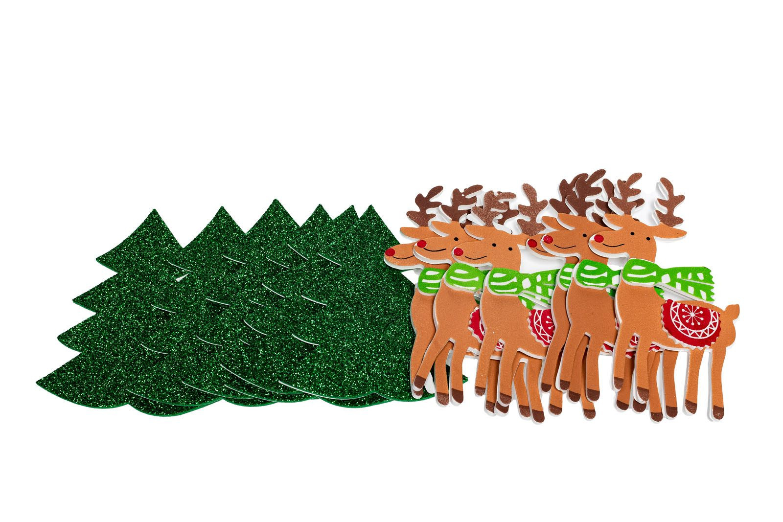 Naklejki z pianki PVX28 Renifery Brewis